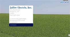 Desktop Screenshot of jafferelectric.com